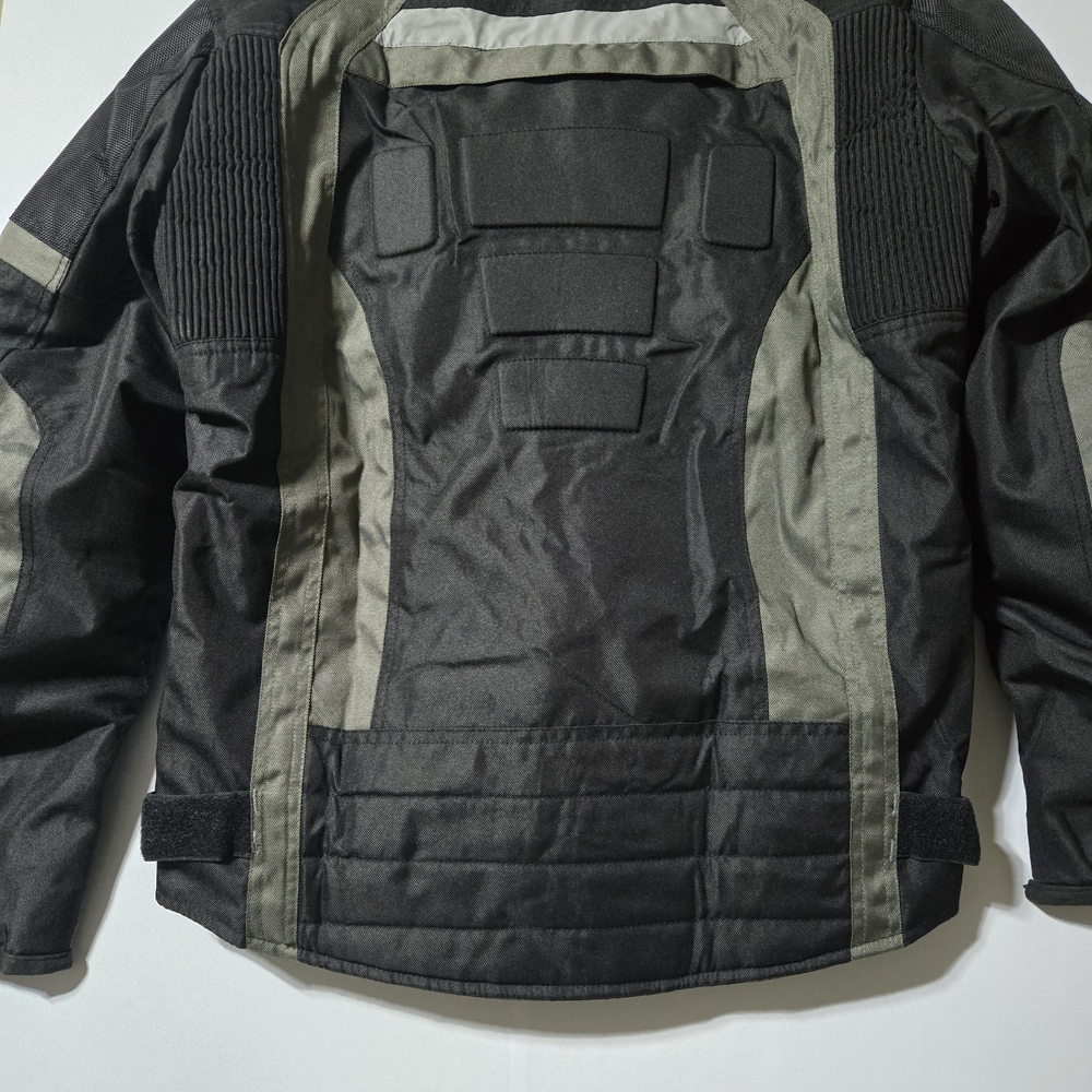 ILM Motorcycle Riding Jacket Men's Size S Black & Gray Jacket NWT - Picture 10 of 13